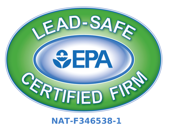 EPA Lead-Safe Certified Firm, NAT-F346538-1