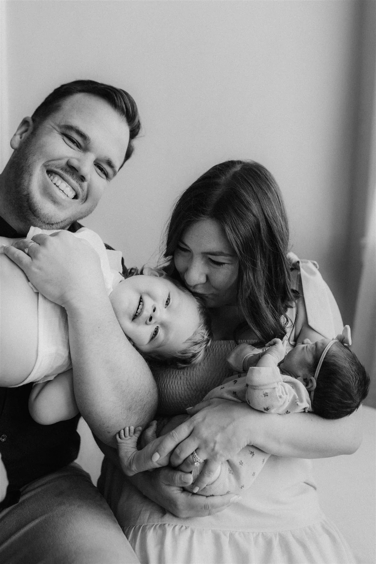 James Zeiler with his family